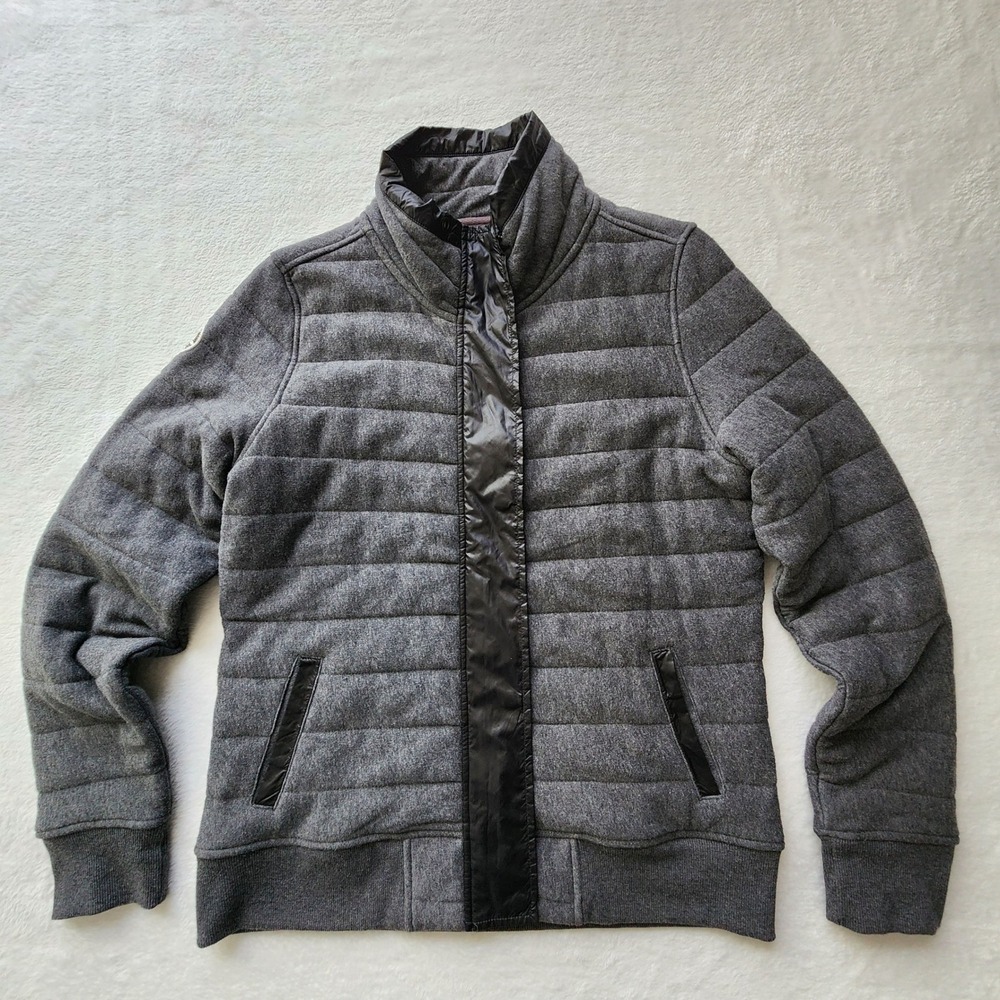 Twik Quilted Zip Up Jacket Womens XL Gray Mountain Patrol Coat Gorp Puffer - Picture 9 of 16